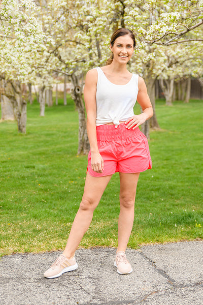 Potential Energy Shorts in Pink-Womens-Graceful & Chic Boutique, Family Clothing Store in Waxahachie, Texas