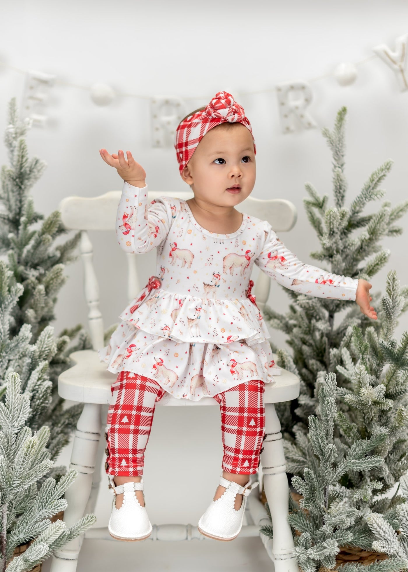 Santa Baby - 3 Piece Tunic Set-G Set-Graceful & Chic Boutique, Family Clothing Store in Waxahachie, Texas