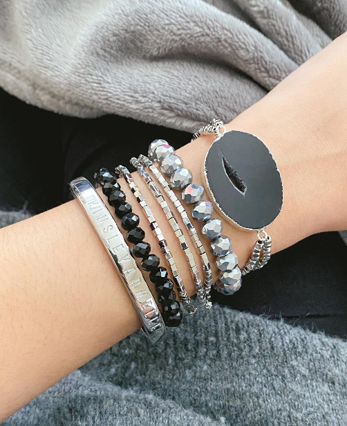 Halo Collection - Silver Sterling Bracelet-W Jewelry-Graceful & Chic Boutique, Family Clothing Store in Waxahachie, Texas