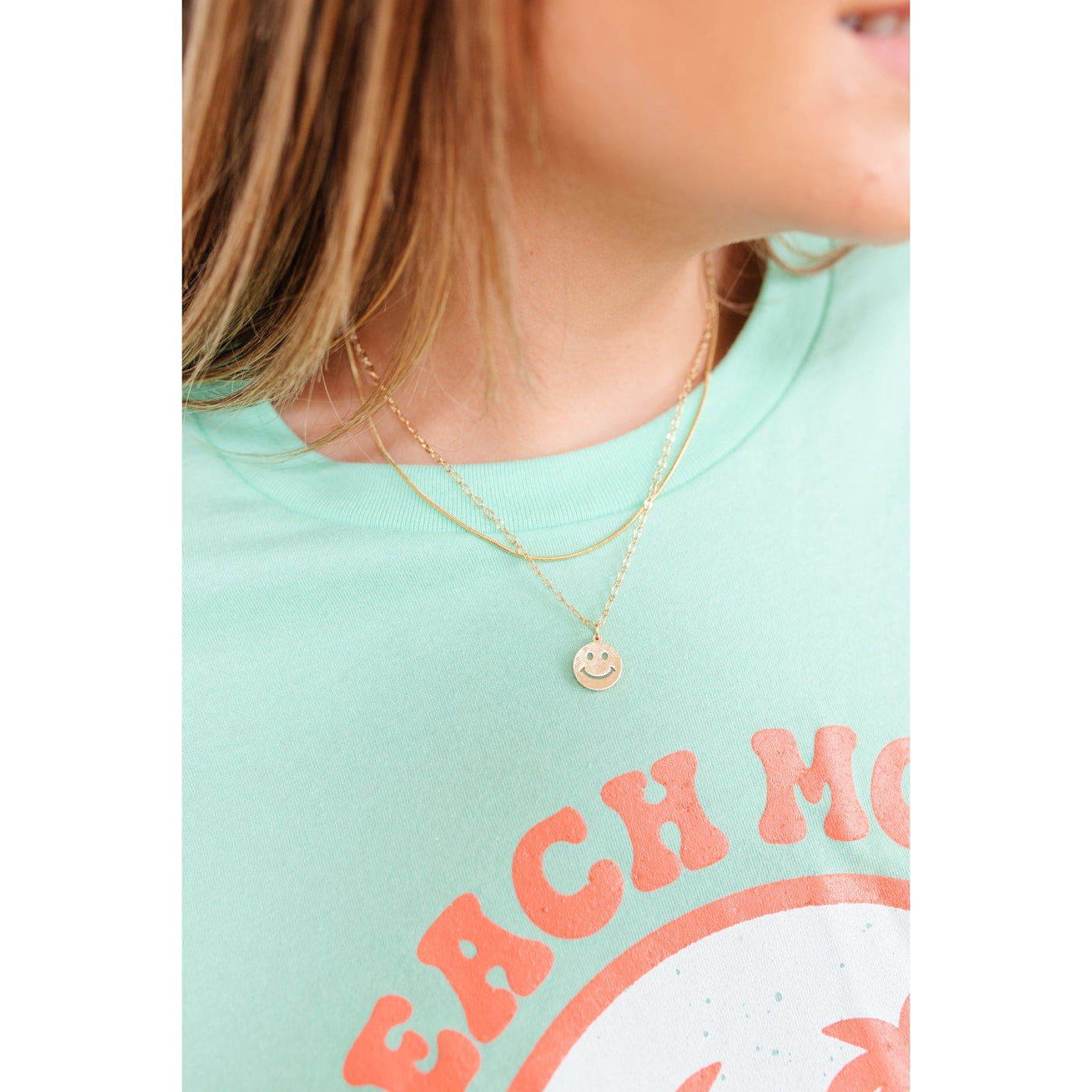 Happy To Be Here Layered Pendant-Womens-Graceful & Chic Boutique, Family Clothing Store in Waxahachie, Texas