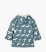Hatley T-Rex Sherpa Lined Colour Changing Splash Jacket-B Top-Graceful & Chic Boutique, Family Clothing Store in Waxahachie, Texas