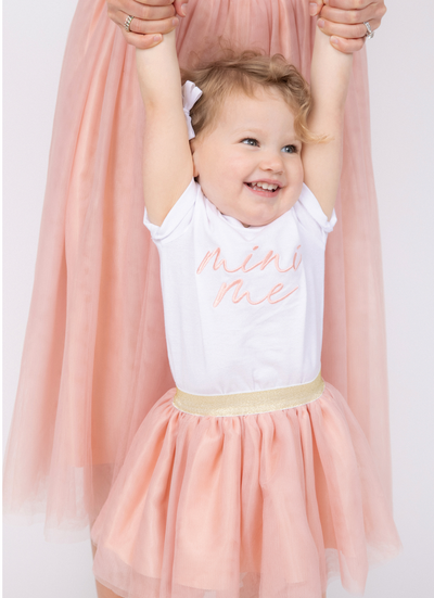 High Waisted Tulle Skirt - Blush Mini | The Perfect Pair-G Bottom-Graceful & Chic Boutique, Family Clothing Store in Waxahachie, Texas