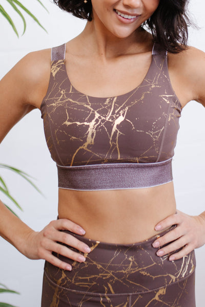 Cocoa Kisses Sports Bra-Womens-Graceful & Chic Boutique, Family Clothing Store in Waxahachie, Texas