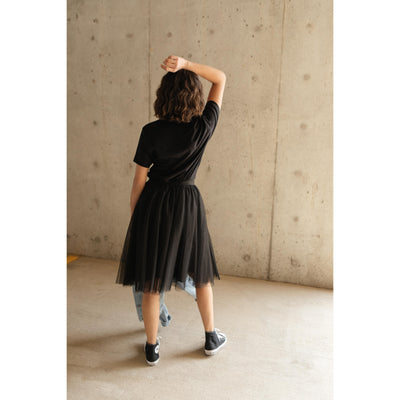 Indulge Tulle Skirt In Black-W Bottom-Graceful & Chic Boutique, Family Clothing Store in Waxahachie, Texas