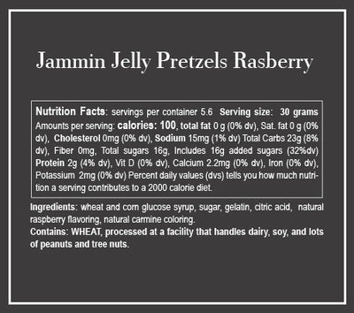 Sweetables | Jammin Jelly Pretzels Raspberry-Snacks & Treats-Graceful & Chic Boutique, Family Clothing Store in Waxahachie, Texas