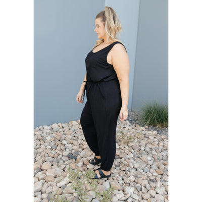 Jump In Jumpsuit In Black-W Dress-Graceful & Chic Boutique, Family Clothing Store in Waxahachie, Texas