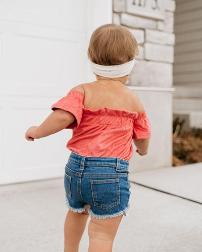 Karli Cold Shoulder Bubble Leotard - Bubblegum Pink-G Leotard-Graceful & Chic Boutique, Family Clothing Store in Waxahachie, Texas