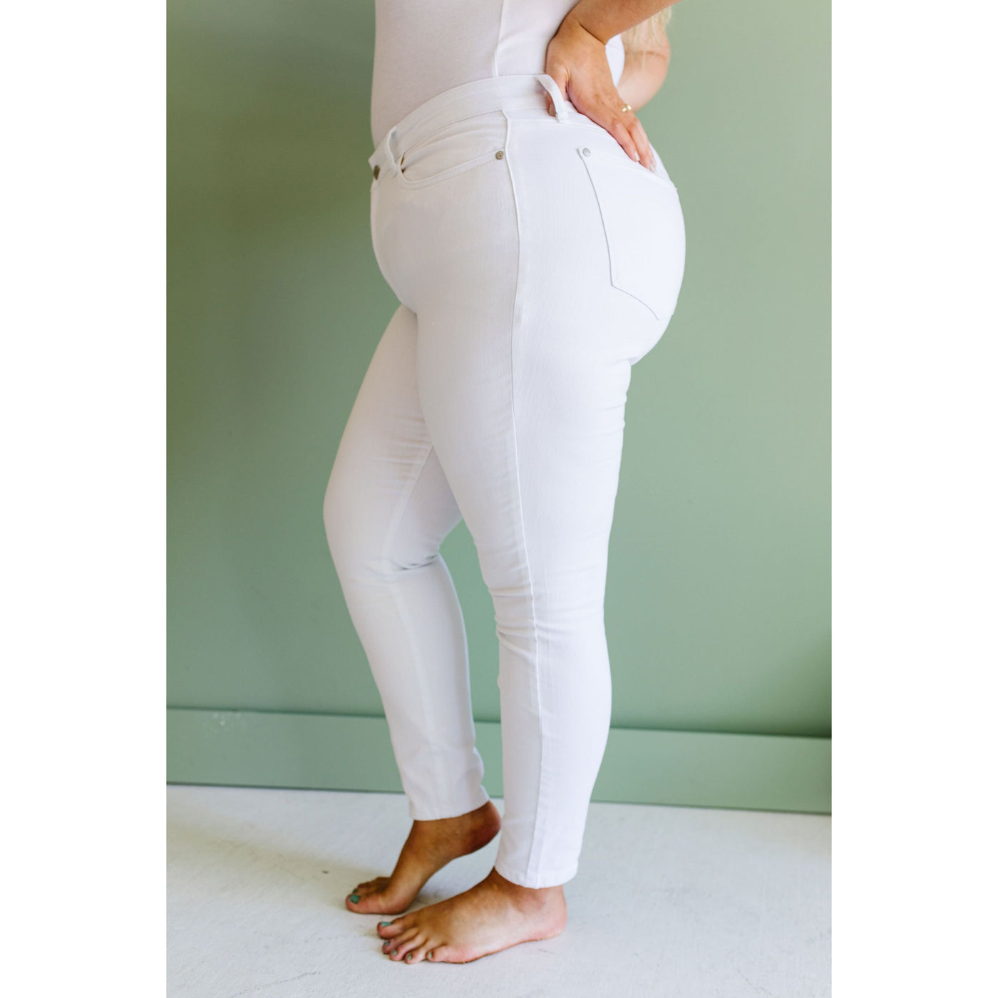 Keeping It Tight White Jeans-Womens-Graceful & Chic Boutique, Family Clothing Store in Waxahachie, Texas