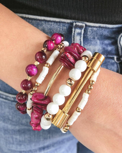 Keystone Collection - Ashen Bracelet-W Jewelry-Graceful & Chic Boutique, Family Clothing Store in Waxahachie, Texas