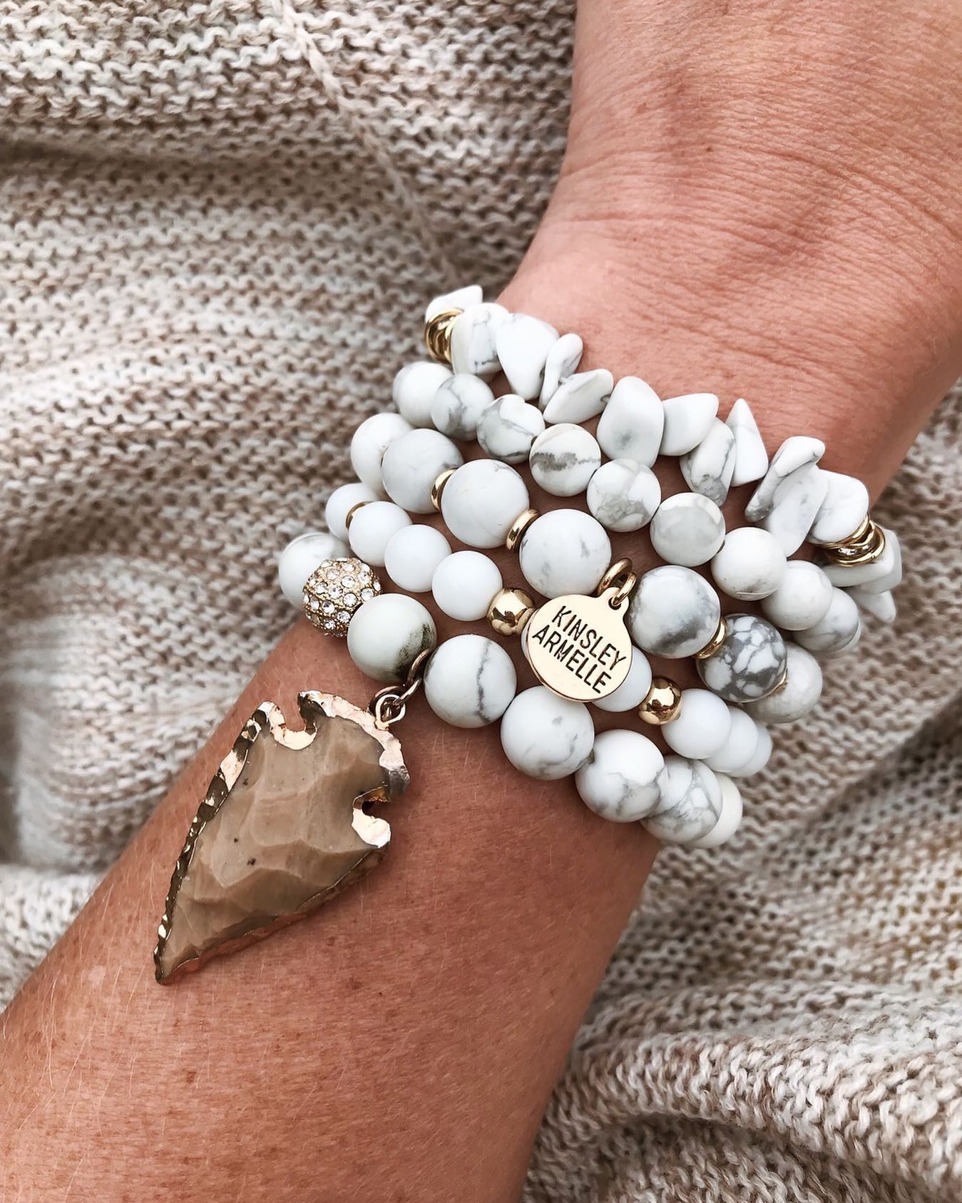 Keystone Collection - Ashen Bracelet-W Jewelry-Graceful & Chic Boutique, Family Clothing Store in Waxahachie, Texas