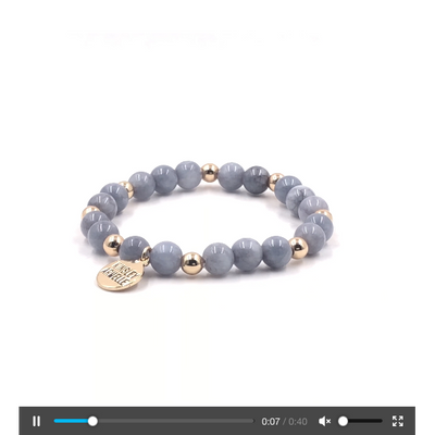 Keystone Collection - Navy Bracelet-W Jewelry-Graceful & Chic Boutique, Family Clothing Store in Waxahachie, Texas