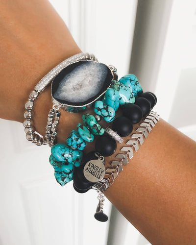 Goddess Collection Silver Lance Bracelet | The Perfect Pair-W Jewelry-Graceful & Chic Boutique, Family Clothing Store in Waxahachie, Texas