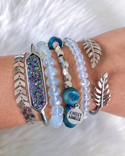 Goddess Collection Silver Lance Bracelet | The Perfect Pair-W Jewelry-Graceful & Chic Boutique, Family Clothing Store in Waxahachie, Texas