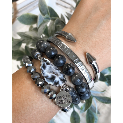 Kinsley Collection - Silver Bracelet-W Jewelry-Graceful & Chic Boutique, Family Clothing Store in Waxahachie, Texas