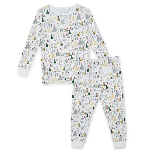 Silent Night Holiday Modal Magnetic Toddler Pajama Set - Magnetic Me-K Pajama-Graceful & Chic Boutique, Family Clothing Store in Waxahachie, Texas