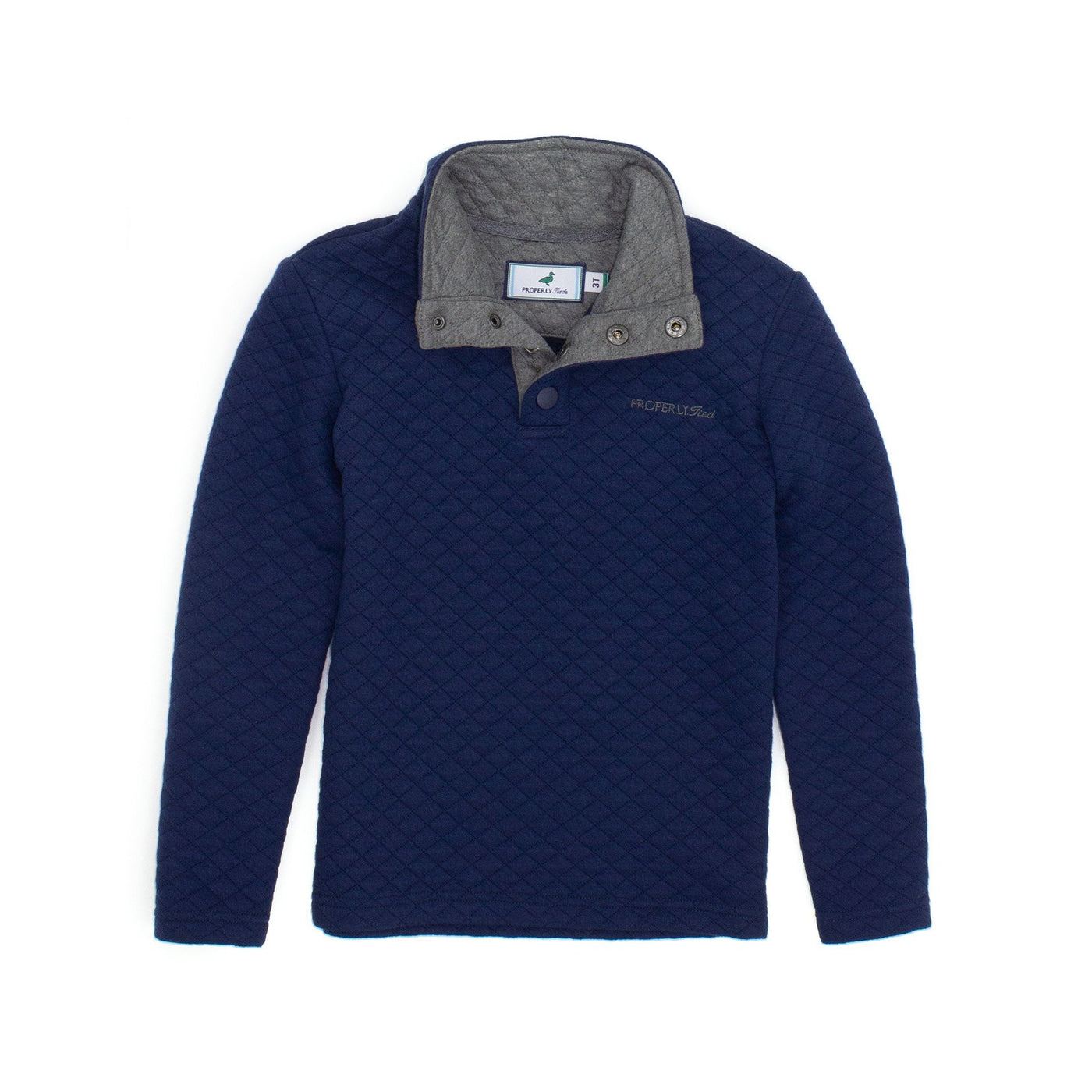 LD Club Pullover Navy - Properly Tied-B Top-Graceful & Chic Boutique, Family Clothing Store in Waxahachie, Texas