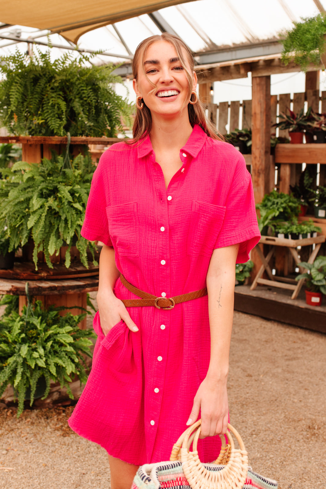 Lively Spirit Button Up-Womens-Graceful & Chic Boutique, Family Clothing Store in Waxahachie, Texas
