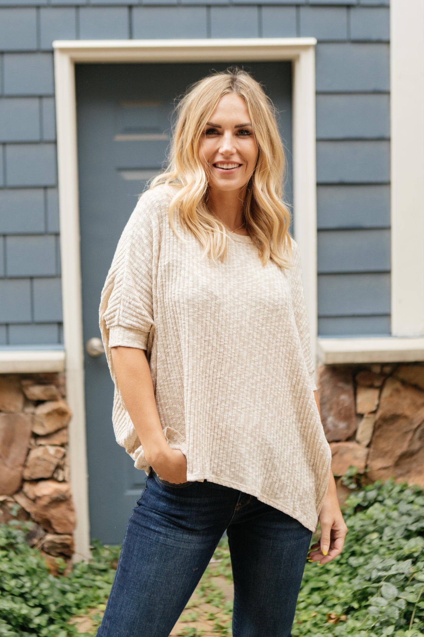 Lorelei Knit Sweater-W Top-Graceful & Chic Boutique, Family Clothing Store in Waxahachie, Texas