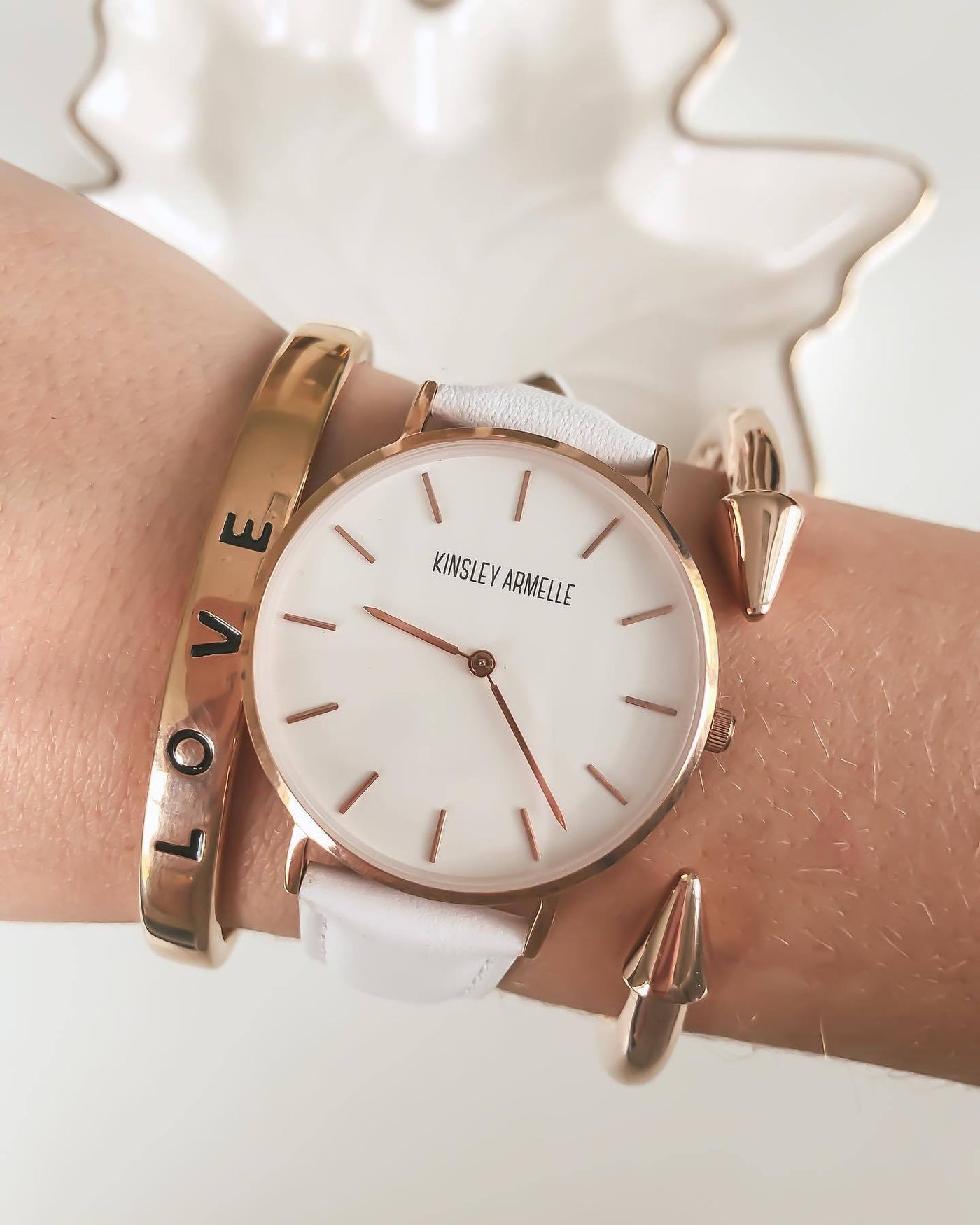 Love Collection - Rose Gold Bracelet-W Jewelry-Graceful & Chic Boutique, Family Clothing Store in Waxahachie, Texas