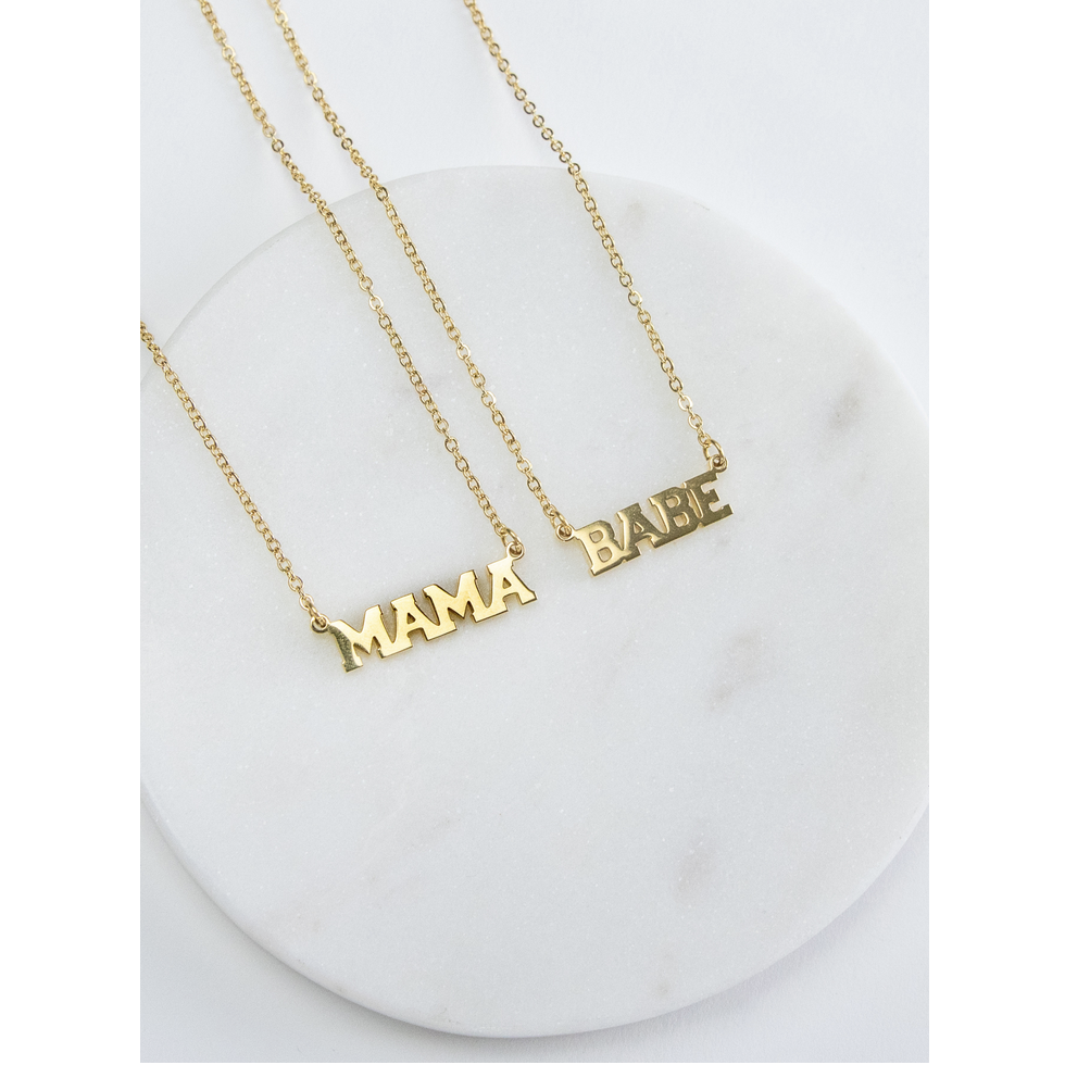 Mama + Babe Necklace Set | The Perfect Pair-W Jewelry-Graceful & Chic Boutique, Family Clothing Store in Waxahachie, Texas