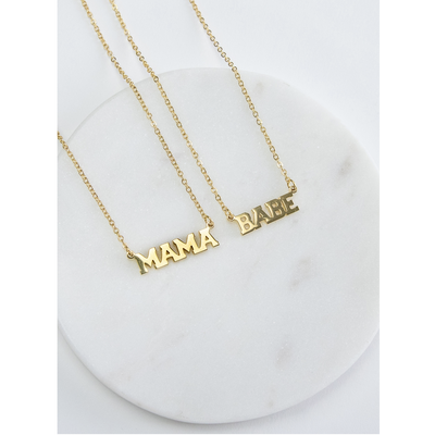 Mama + Babe Necklace Set | The Perfect Pair-W Jewelry-Graceful & Chic Boutique, Family Clothing Store in Waxahachie, Texas