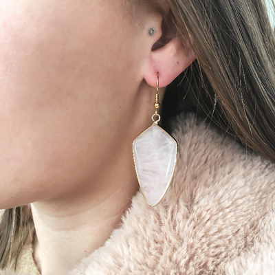 Maxi Collection - Ballet Gold Earrings-W Jewelry-Graceful & Chic Boutique, Family Clothing Store in Waxahachie, Texas