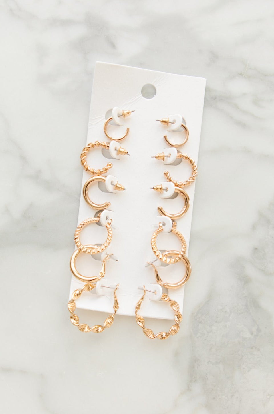 More is More Earring Set in Gold-Womens-Graceful & Chic Boutique, Family Clothing Store in Waxahachie, Texas