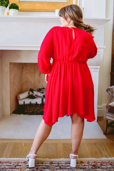 Nina Flow Dress-Womens-Graceful & Chic Boutique, Family Clothing Store in Waxahachie, Texas