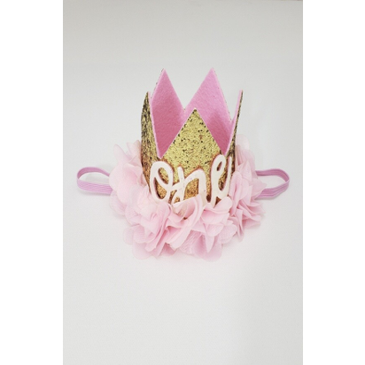 ONE Birthday Crown in Gold-G Accessories-Graceful & Chic Boutique, Family Clothing Store in Waxahachie, Texas
