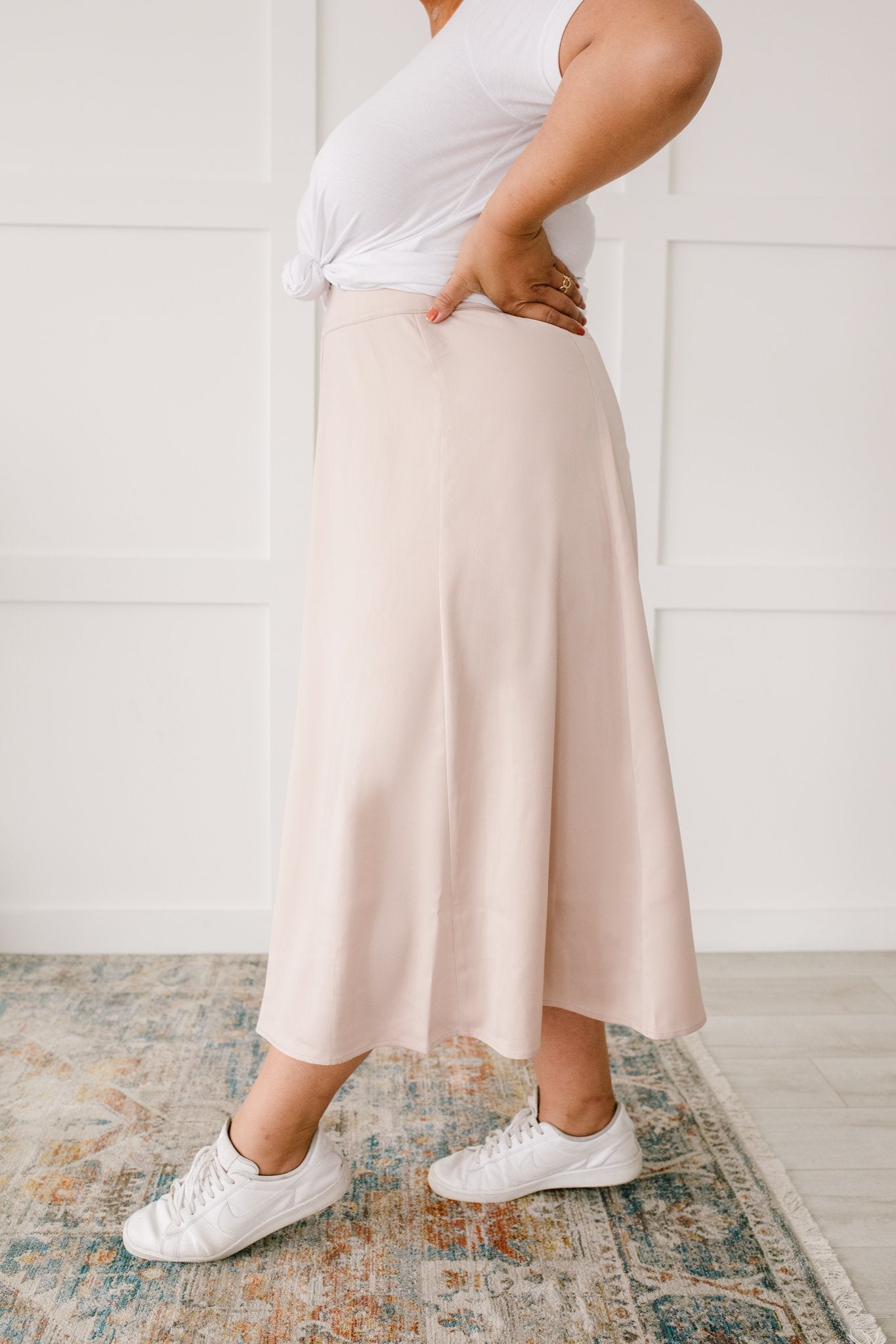 Once Upon a Time Skirt in Champagne-W Bottom-Graceful & Chic Boutique, Family Clothing Store in Waxahachie, Texas