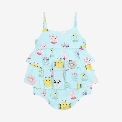 Donuts Sleeveless Bubble Romper - Posh Peanut | The Perfect Pair-G Romper-Graceful & Chic Boutique, Family Clothing Store in Waxahachie, Texas
