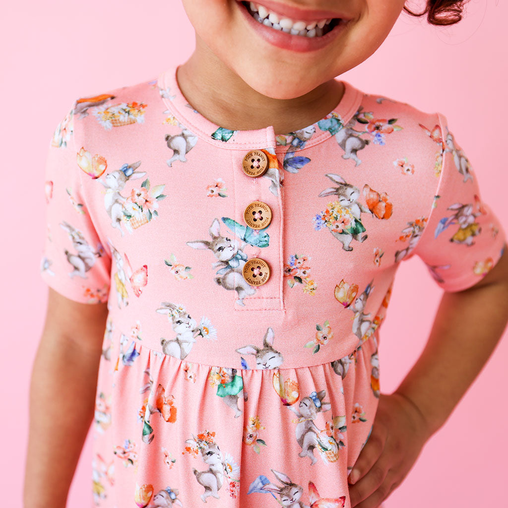 Betty Henley Short Sleeve Peplum Top & Ruffled Short Set - Posh Peanut-G Set-Graceful & Chic Boutique, Family Clothing Store in Waxahachie, Texas