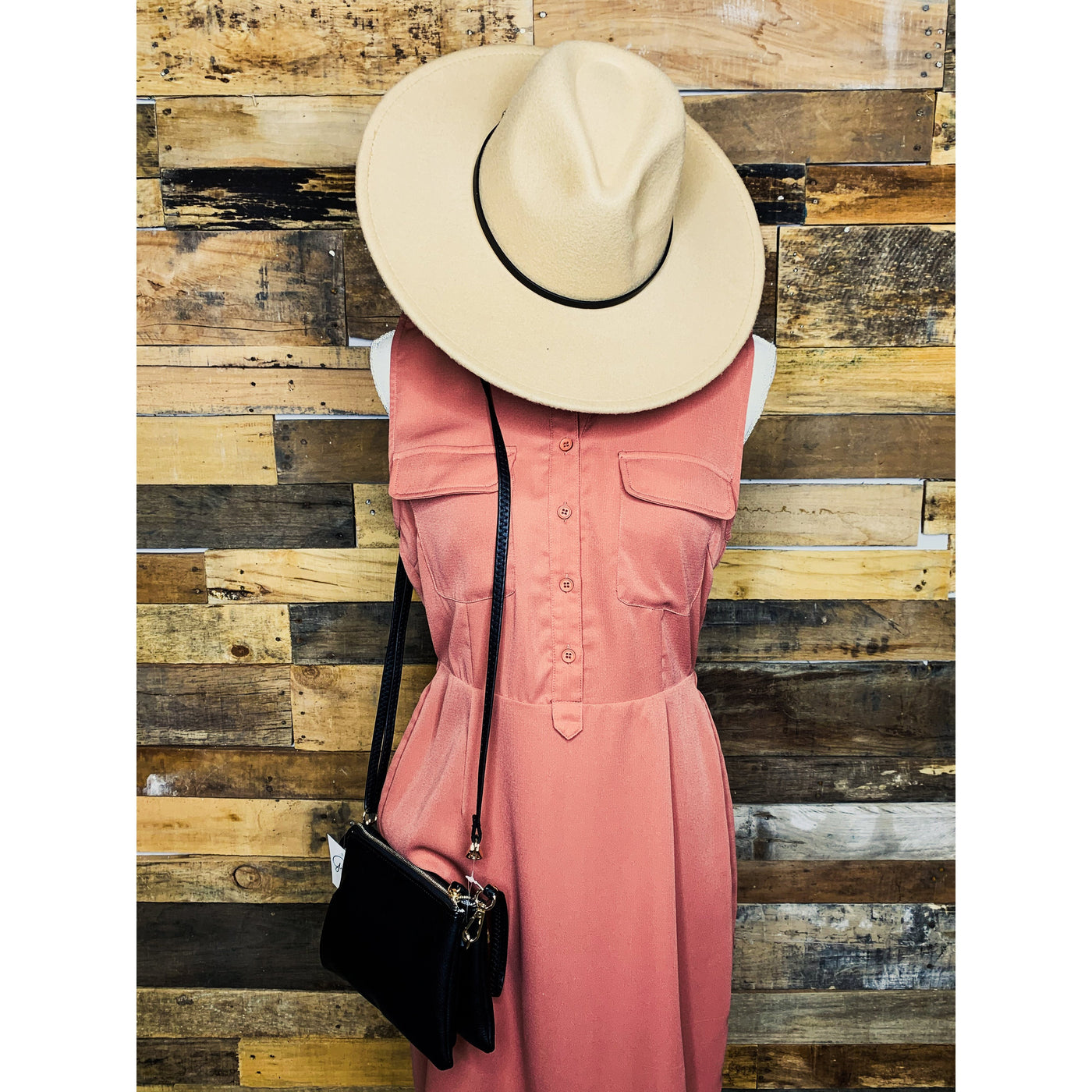 Perfectly Spring Mini Dress - Blush-W Dress-Graceful & Chic Boutique, Family Clothing Store in Waxahachie, Texas