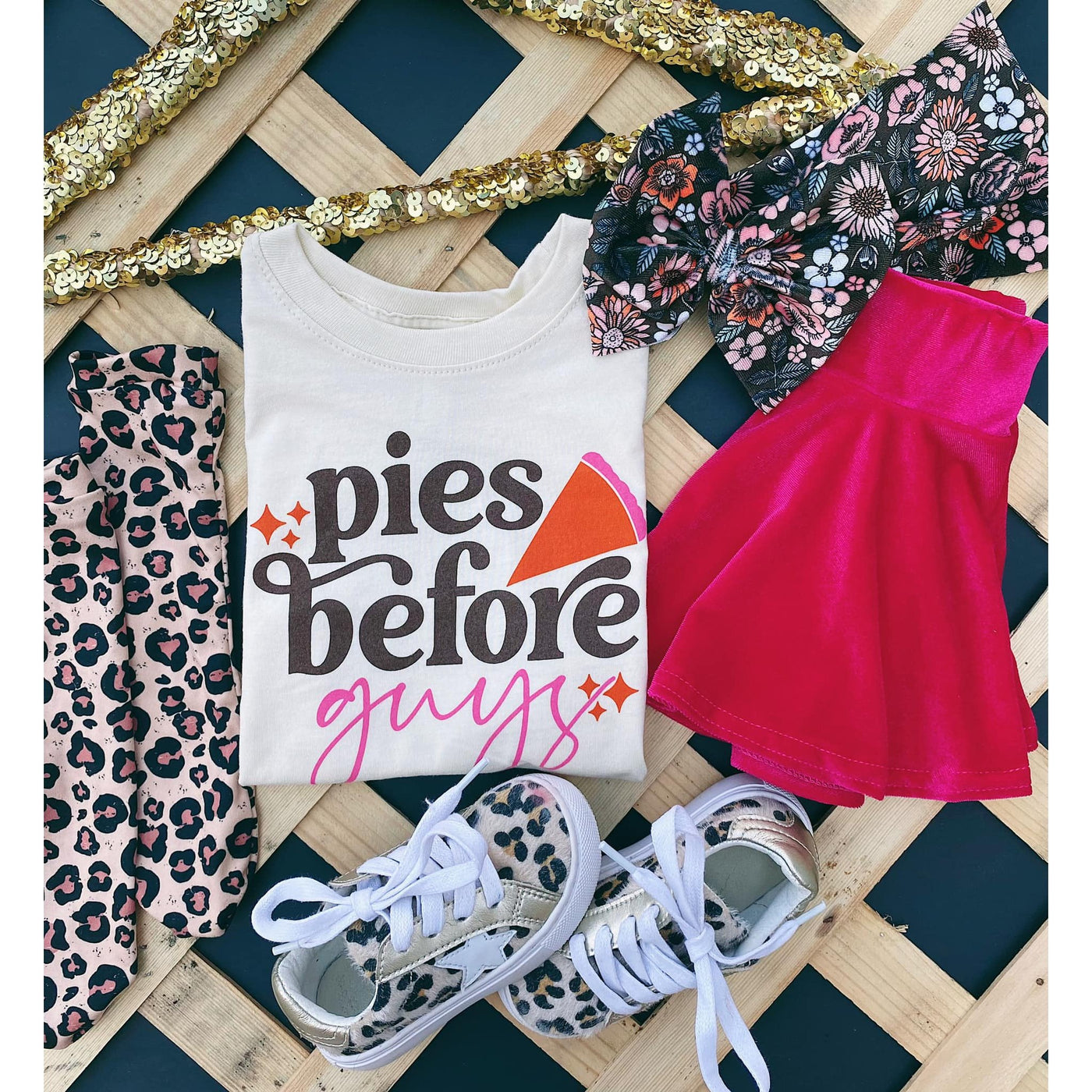 Pies Before Guys Tee-G Top-Graceful & Chic Boutique, Family Clothing Store in Waxahachie, Texas