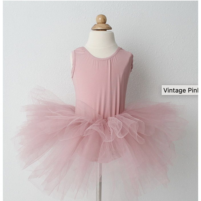 Pink Tank Tutu Leotard-G Dress-Graceful & Chic Boutique, Family Clothing Store in Waxahachie, Texas