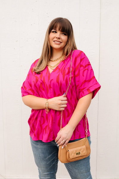 Pink Oasis Top-Womens-Graceful & Chic Boutique, Family Clothing Store in Waxahachie, Texas