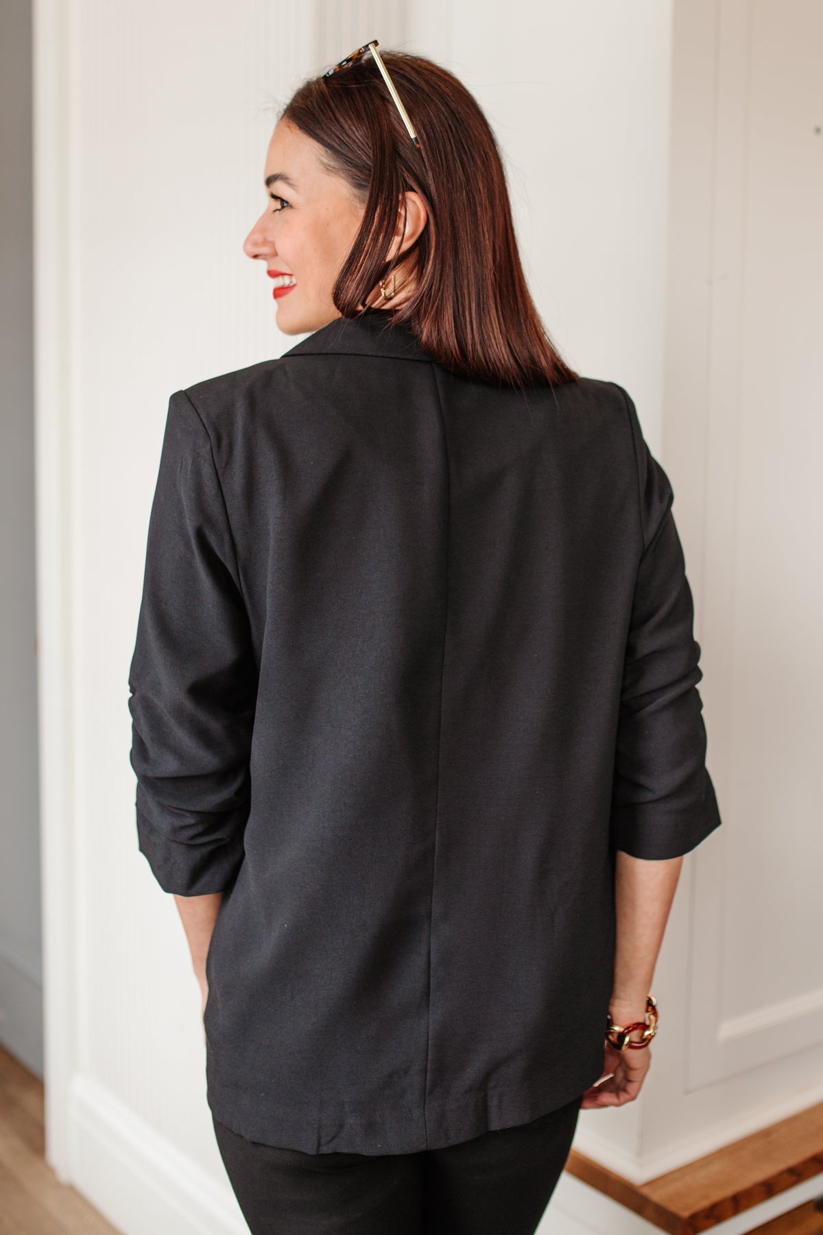Ready for Takeoff Blazer in Black-Womens-Graceful & Chic Boutique, Family Clothing Store in Waxahachie, Texas