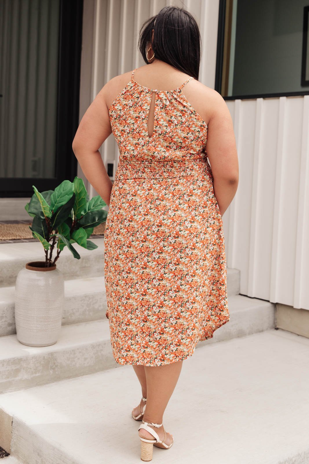 Santa Rosa Floral Dress-W Dress-Graceful & Chic Boutique, Family Clothing Store in Waxahachie, Texas