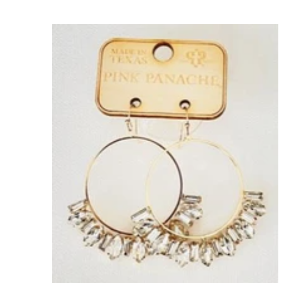 Dallas Nights Earrings-Graceful & Chic Boutique, Family Clothing Store in Waxahachie, Texas