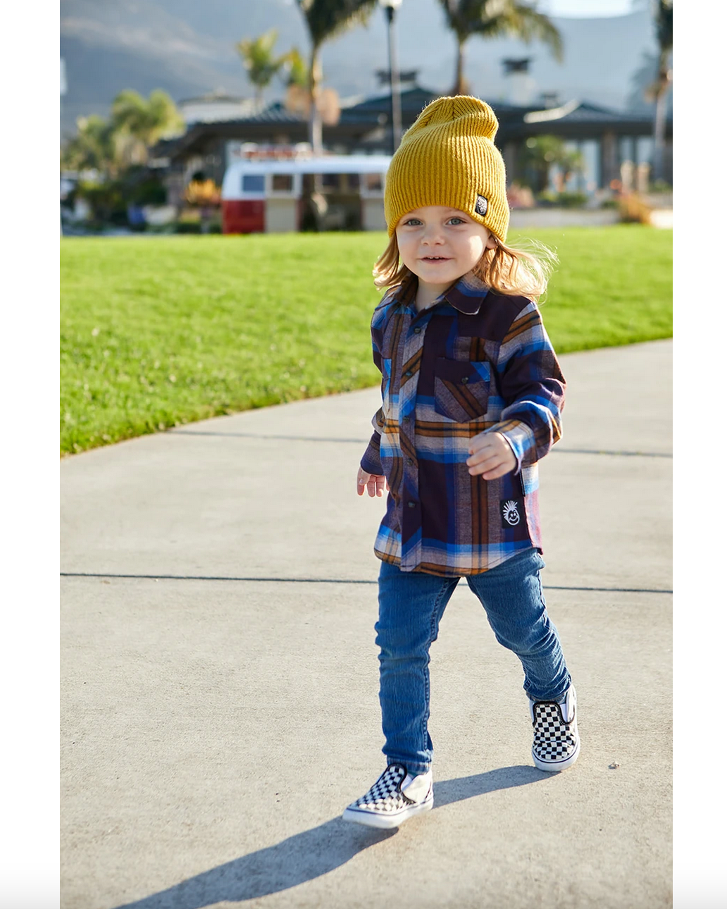 Burgundy & Blue Knuckleheads Long Sleeve Plaid Rockabilly Shirt | The Perfect Pair-B Top-Graceful & Chic Boutique, Family Clothing Store in Waxahachie, Texas