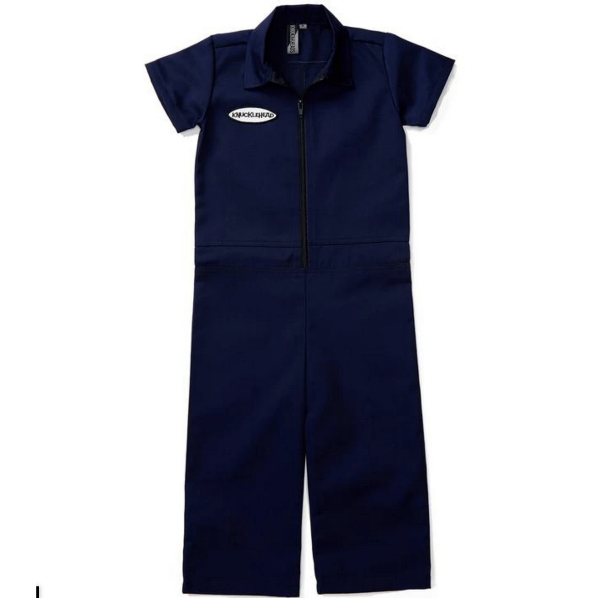 Knuckleheads Boys/ Girls Navy Grease Monkey Coverall | The Perfect Pair-B Romper-Graceful & Chic Boutique, Family Clothing Store in Waxahachie, Texas