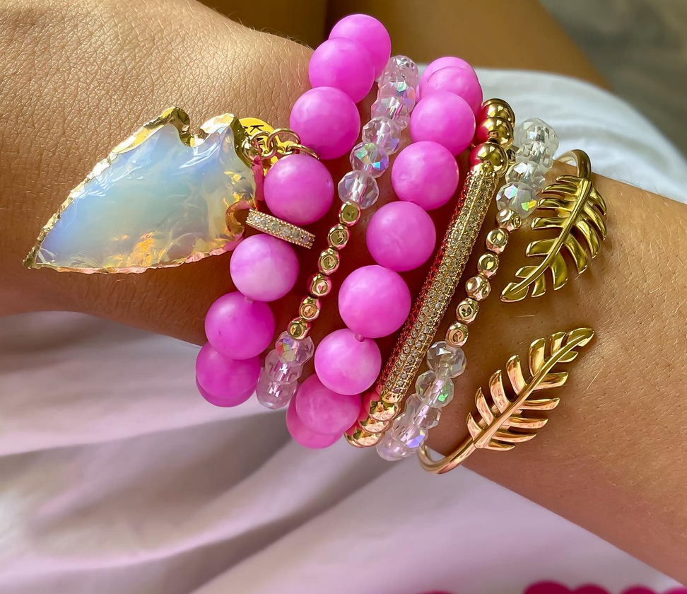 Deema Collection - Aqua Bracelet-W Jewelry-Graceful & Chic Boutique, Family Clothing Store in Waxahachie, Texas