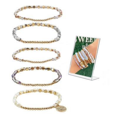 Stacked Collection - Matilda Bracelet Set-W Jewelry-Graceful & Chic Boutique, Family Clothing Store in Waxahachie, Texas