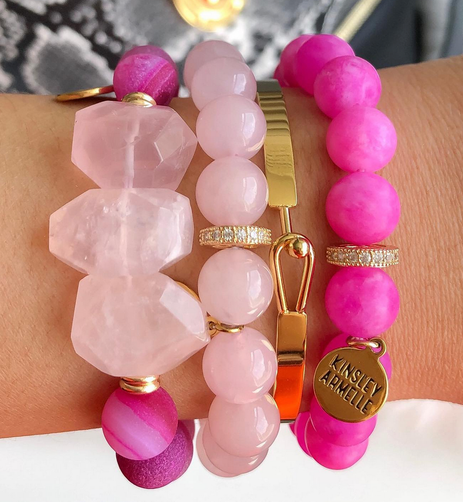 Eternity Collection - Fuschia Bracelet-W Jewelry-Graceful & Chic Boutique, Family Clothing Store in Waxahachie, Texas