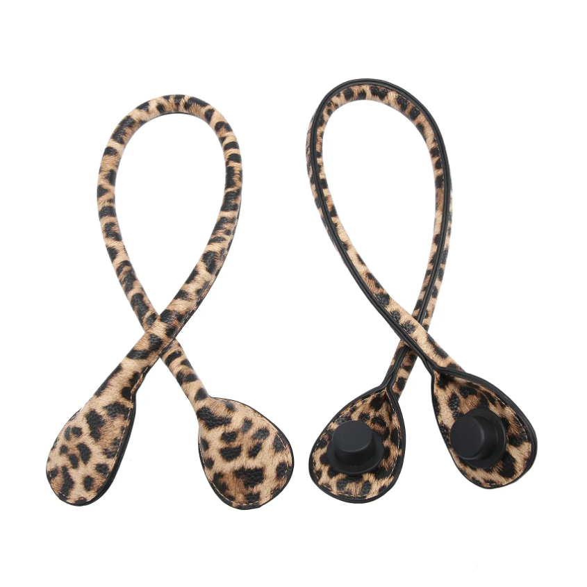 Lepard Veg Leather Straps-Graceful & Chic Boutique, Family Clothing Store in Waxahachie, Texas