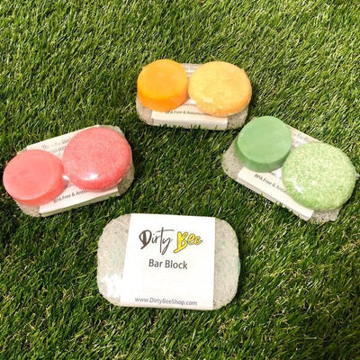 Shampoo & Conditioner Bar Set With Bar Block-W Accessories-Graceful & Chic Boutique, Family Clothing Store in Waxahachie, Texas