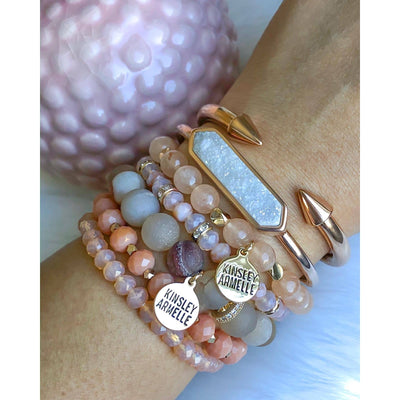 Spike Collection - Rose Gold Bracelet-W Jewelry-Graceful & Chic Boutique, Family Clothing Store in Waxahachie, Texas