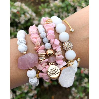 Stone Collection - Ashen Bracelet-W Jewelry-Graceful & Chic Boutique, Family Clothing Store in Waxahachie, Texas