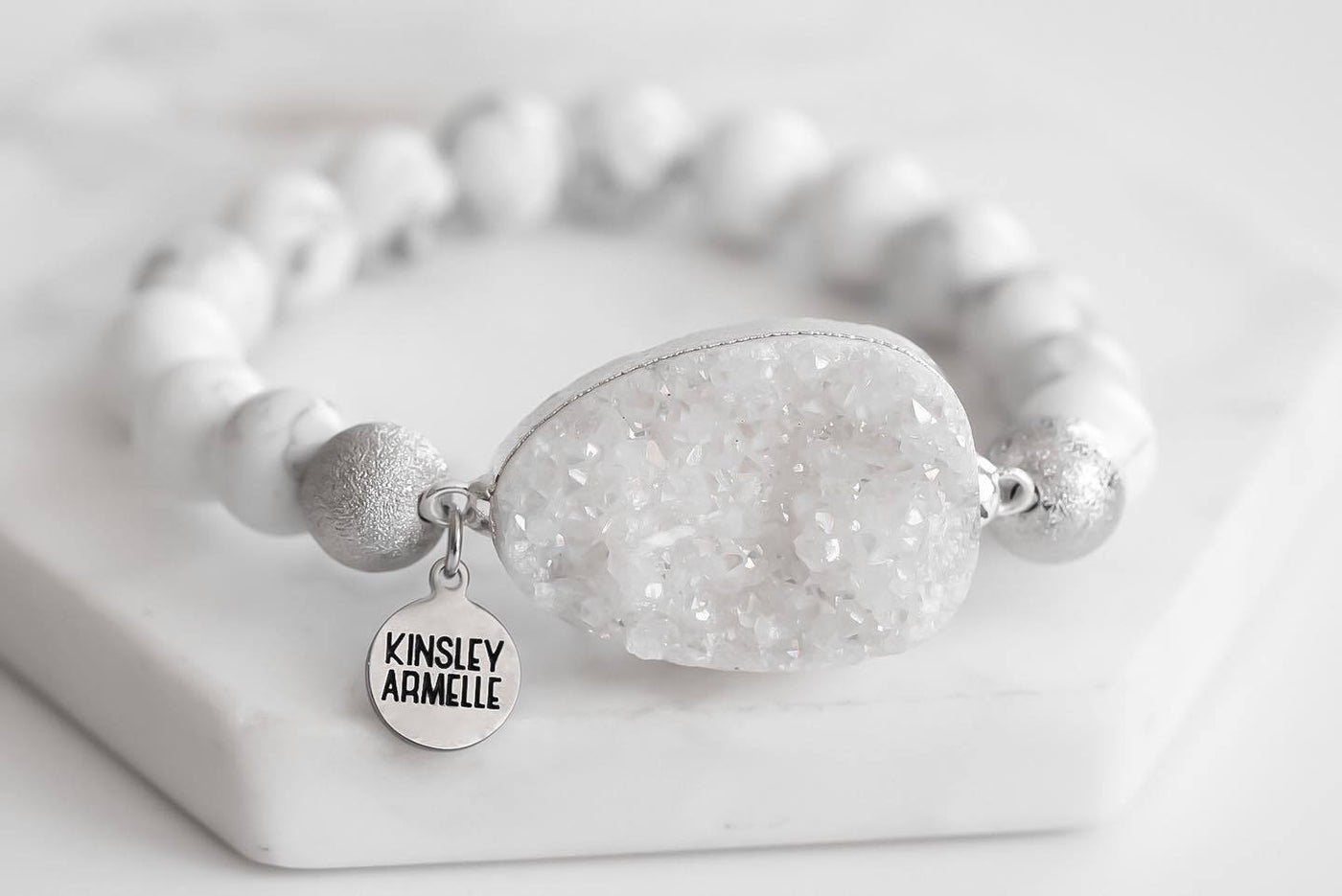 Stone Collection - Silver Pepper Bracelet-W Jewelry-Graceful & Chic Boutique, Family Clothing Store in Waxahachie, Texas
