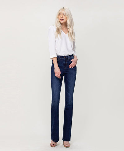 Little Sunshine - High Rise Mini Flare Jeans | The Perfect Pair-W Bottom-Graceful & Chic Boutique, Family Clothing Store in Waxahachie, Texas